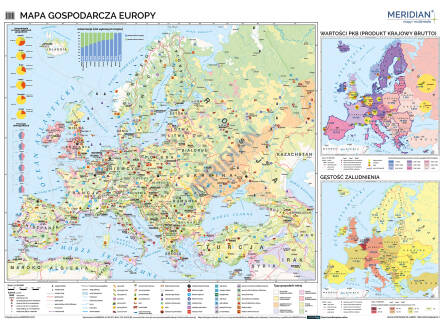 Mapa gospodarcza Europy
