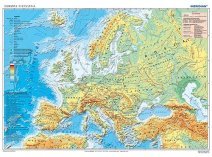 Mapy ścienne Europy