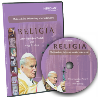  Multimedialny ćwiczeniowy atlas do religii