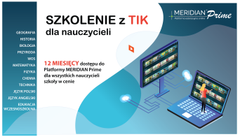 Meridian Prime - szkolenie z TIK dla nauczycieli finansowane ze środków publicznych