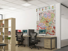 Mapa administracyjna województwa opolskiego - 4