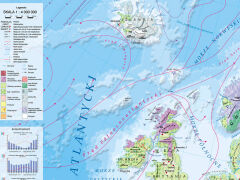 Mapa krajobrazowa Europy - klimatogramy