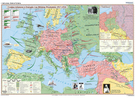 Europa i Bliski Wschód w czasie I wojny światowej lata 1917-18