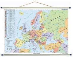 Europa polityczna 100x70 cm - mapa ścienna