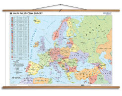 Mapa polityczna Europy 100x70 cm