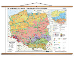 Geomorfologia Polski - typy rzeźby i ich pochodzenie