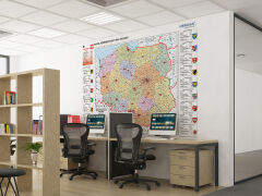 Mapa administracyjna Polski - 4