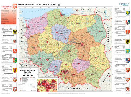 Mapa administracyjna Polski