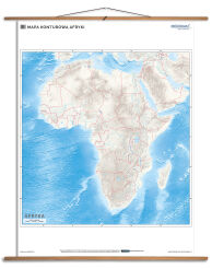 Mapa konturowa Afryki