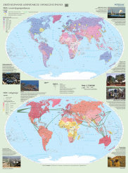 Zróżnicowanie gospodarcze i społeczne świata - mapa ścienna