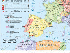 Mapa polityczna Europy - 2