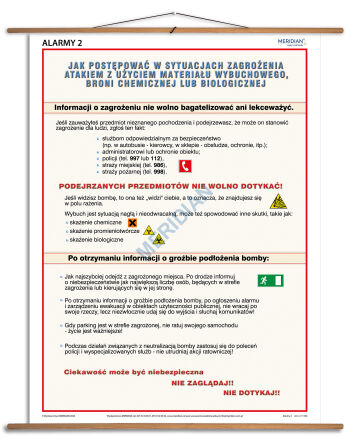 Alarmy! Jak zachować się w sytuacjach zagrożenia aktem terroru