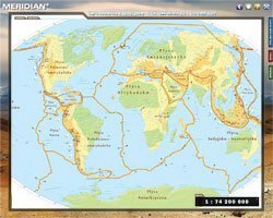 Geografia fizyczna-Tektonika płyt litosfery